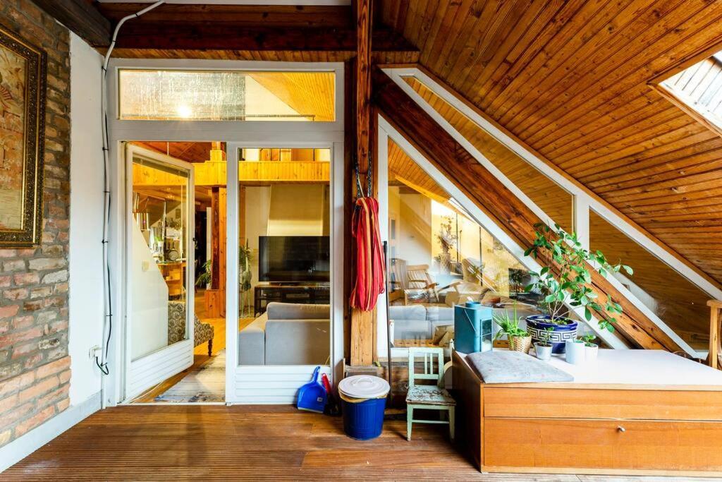 Rooftop 180M2 Loft With Private Sauna, Bratislava Dış mekan fotoğraf