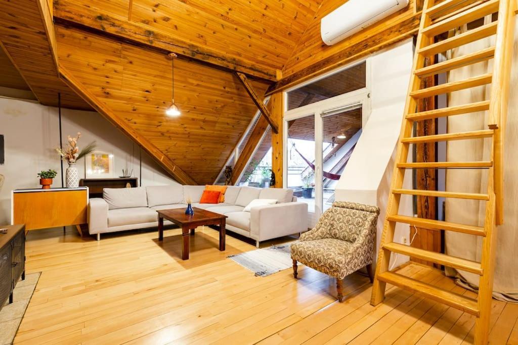 Rooftop 180M2 Loft With Private Sauna, Bratislava Dış mekan fotoğraf