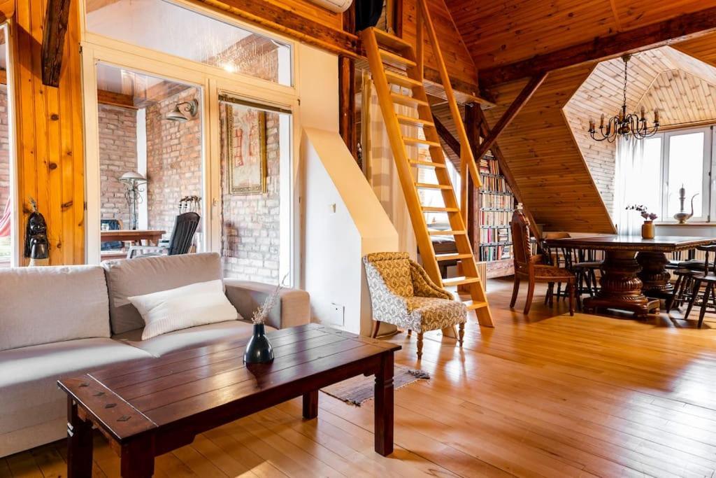 Rooftop 180M2 Loft With Private Sauna, Bratislava Dış mekan fotoğraf